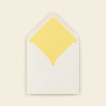 Square Envelope Yellow