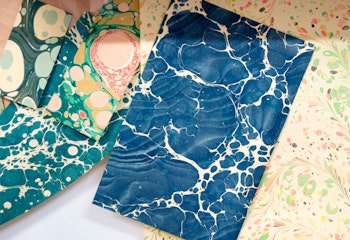 Video: The Marbling Passion of Inq Studio's Florence Saumarez 