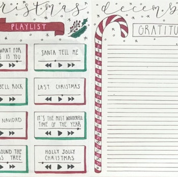 Bullet Journal Ideas for Fun Holiday Planning