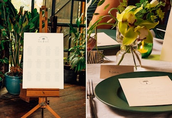 How to create a wedding table plan