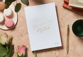 Tips for keeping a wedding journal 
