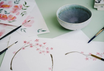 Watercolour in Blossom with Emma Block 