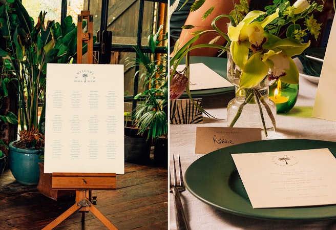 How to create a wedding table plan