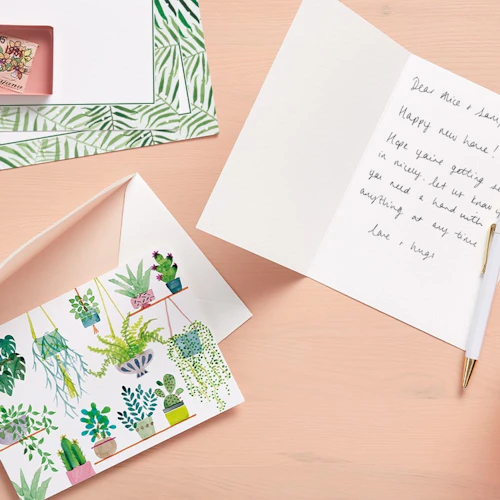 What To Write In A New Home Card Papier