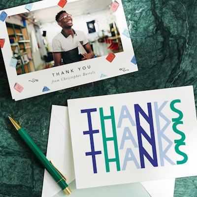 What to write in a graduation thank you card