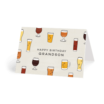 Birthday Beers Grandson