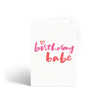 Pink Birthday Babe