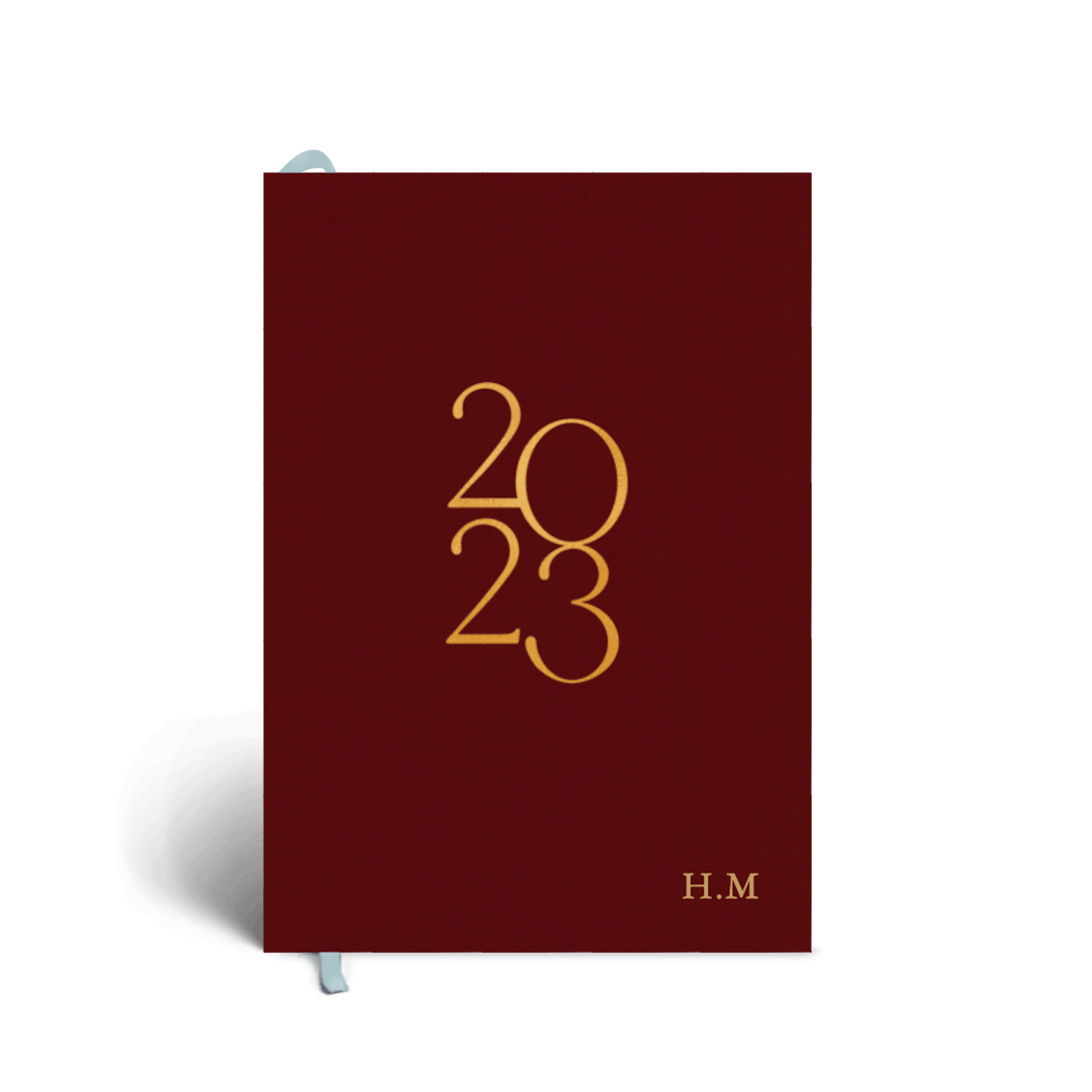 New Year Leather Diary