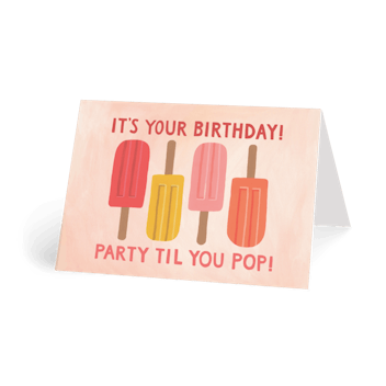 Popsicle Birthday