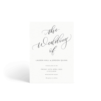 The Wedding Of Calligraphy