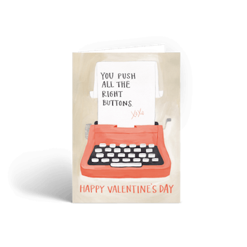Valentine's Typewriter
