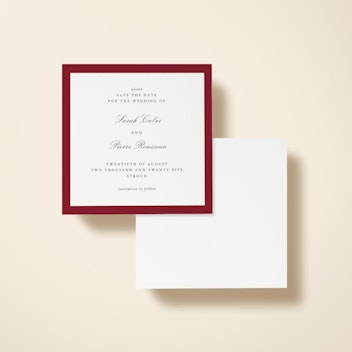 Burgundy Border