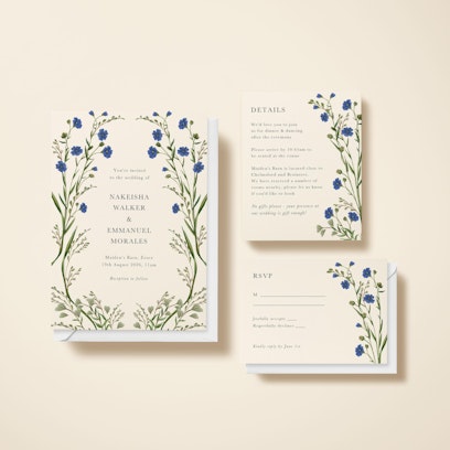 Option to add matching info and RSVP cards