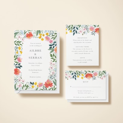 Option to add matching info and RSVP cards