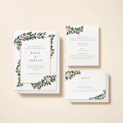 Option to add matching info and RSVP cards