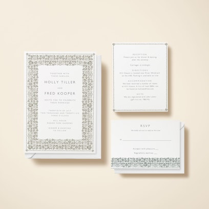 Option to add matching info and RSVP cards