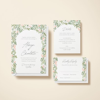 Option to add matching info and RSVP cards