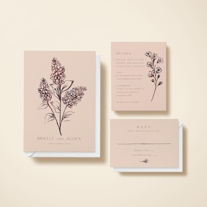 Option to add matching info and RSVP cards