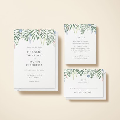 Option to add matching info and RSVP cards
