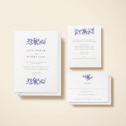 Option to add matching info and RSVP cards