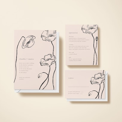 Option to add matching info and RSVP cards