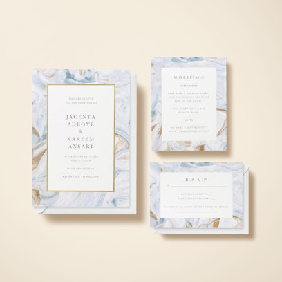 Option to add matching info and RSVP cards