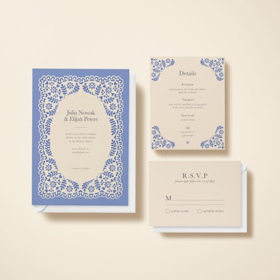 Option to add matching info and RSVP cards