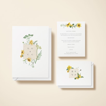 Option to add matching info and RSVP cards