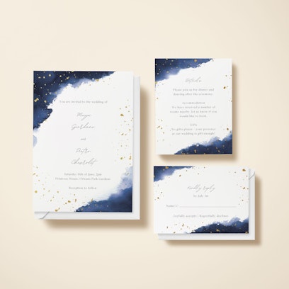 Option to add matching info and RSVP cards