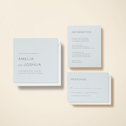 Option to add matching info cards and RSVP cards