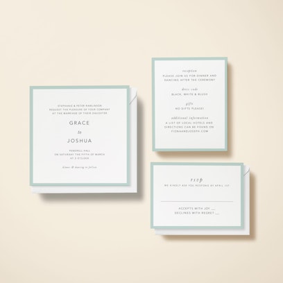 Option to add matching info cards and RSVP cards