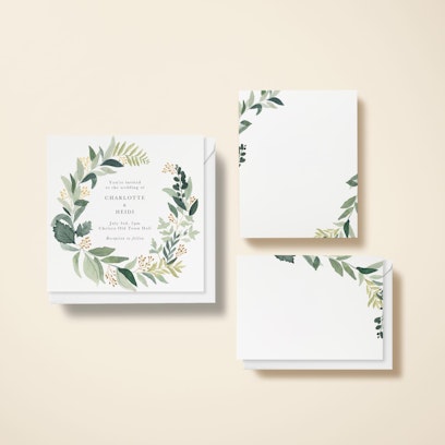 Option to add matching info cards and RSVP cards
