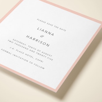 Blush Border
