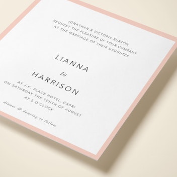 Blush Border