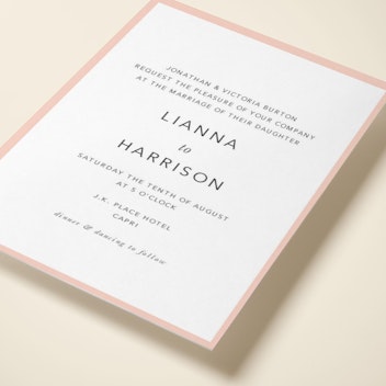 Blush Border