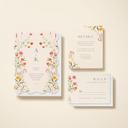 Option to add matching info cards and RSVP cards