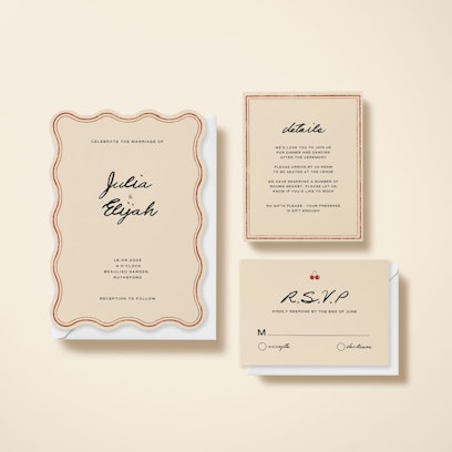Option to add matching info cards and RSVP cards