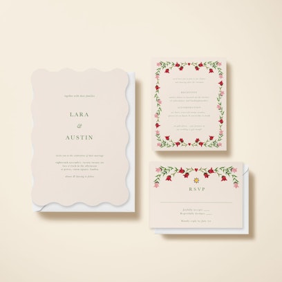 Option to add matching info cards and RSVP cards