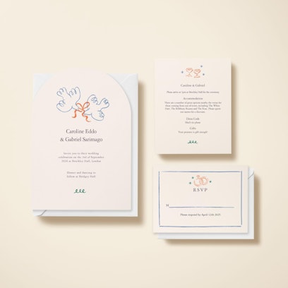 Option to add matching info cards and RSVP cards