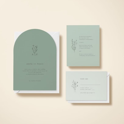 Option to add matching info cards and RSVP cards