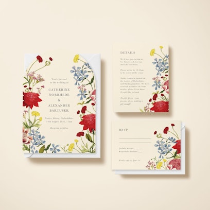 Option to add matching info cards and RSVP cards