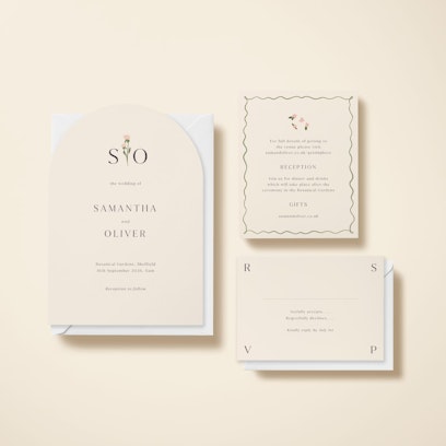 Option to add matching info cards and RSVP cards