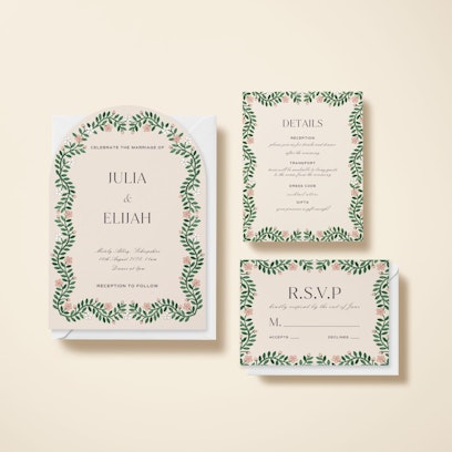 Option to add matching info cards and RSVP cards