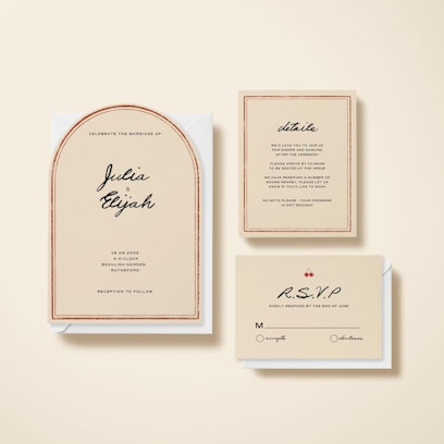 Option to add matching info cards and RSVP cards