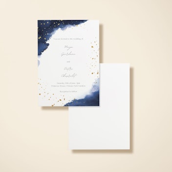 Watercolour Navy