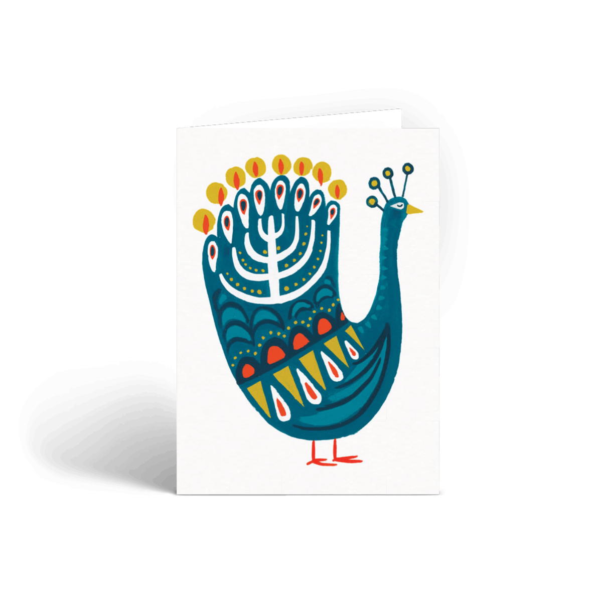 Hanukkah Peacock