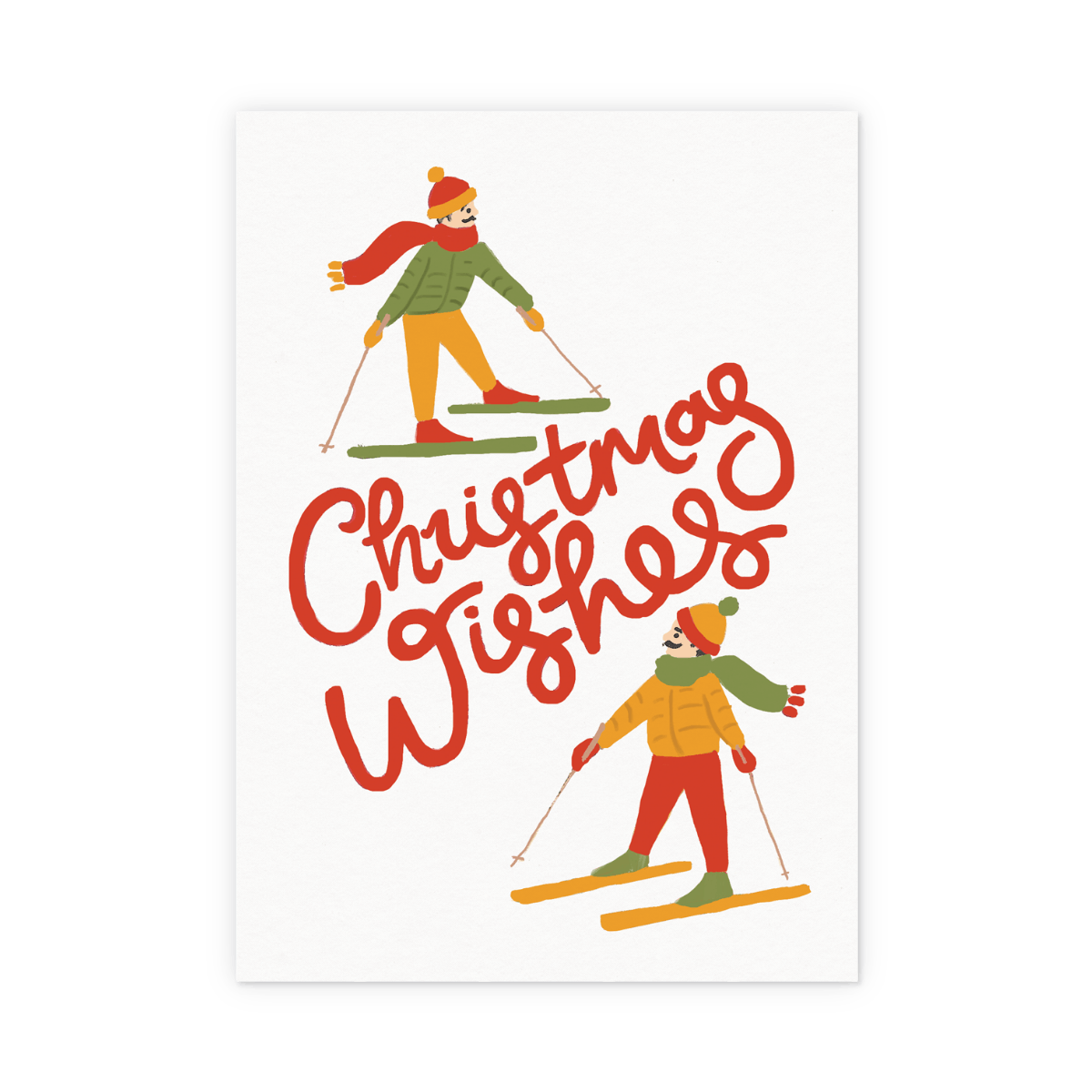 Christmas Skiers