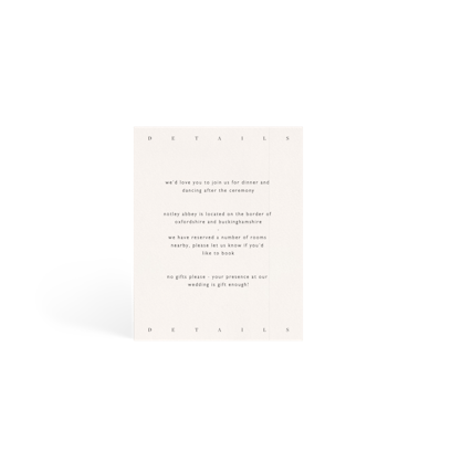 Info Card