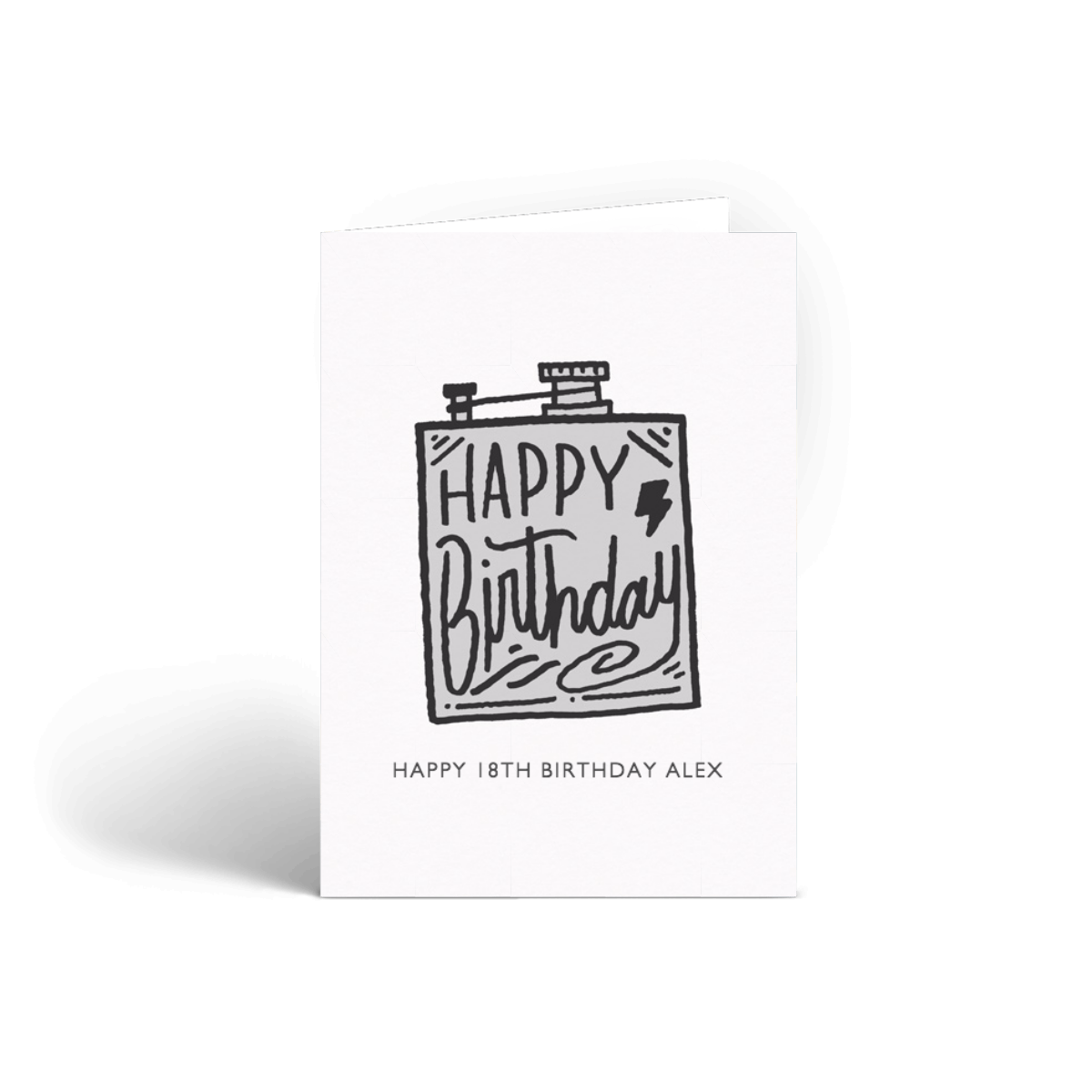 Birthday Flask