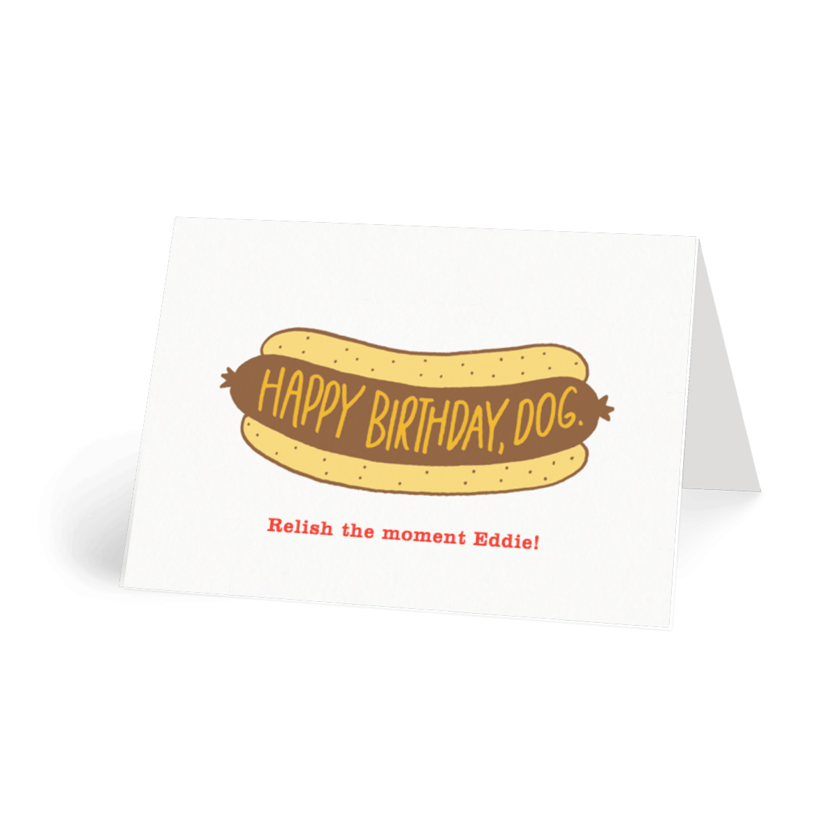 Birthday Hot Dog